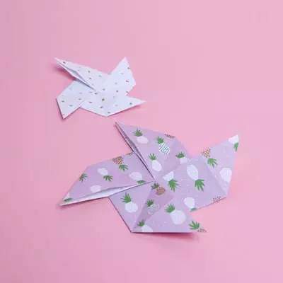 Moulin a vent en origami