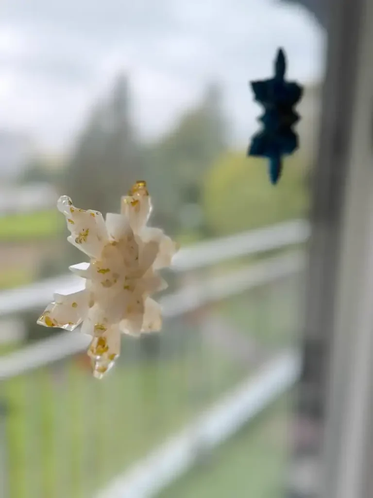 Suspension joli flocon de neige