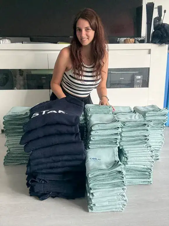 Accessoires à floquer, des vêtements, des doudous, des casquettes, tout est possible et personnalisable