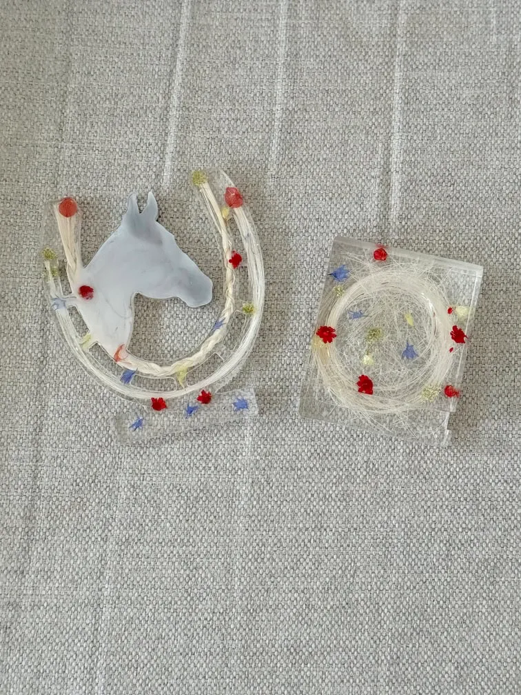 Produit lettre résine souvenir animal décédé