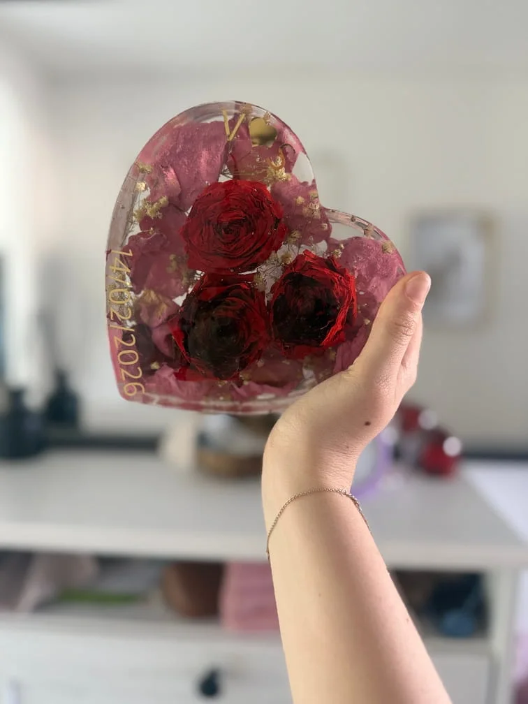 Immortalise ton bouquet de mariée / fleurs en résine éternelle – Image 29