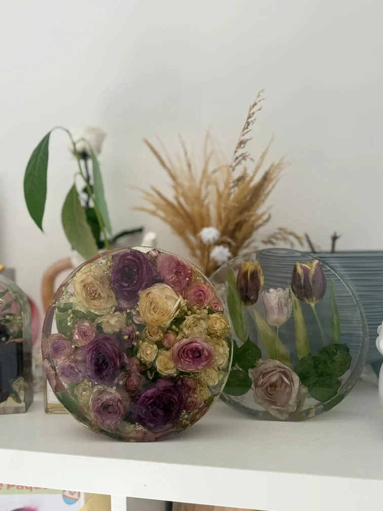 Immortalise ton bouquet de mariée / fleurs en résine éternelle – Image 12