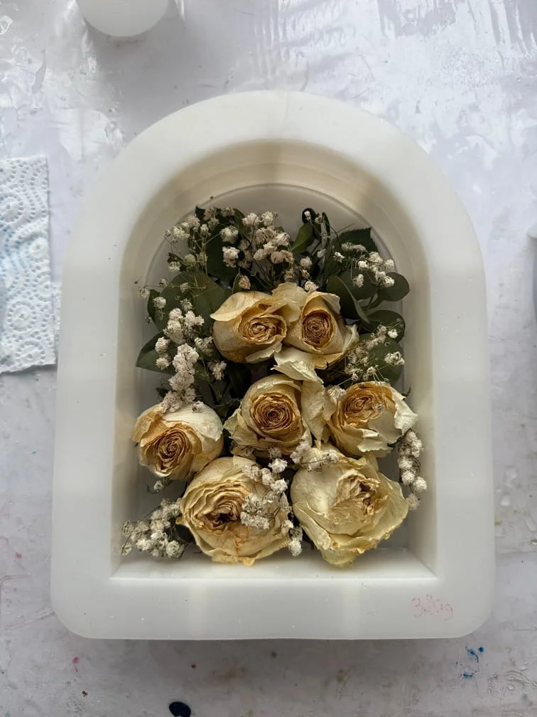 Immortalise ton bouquet de mariée / fleurs en résine éternelle – Image 23