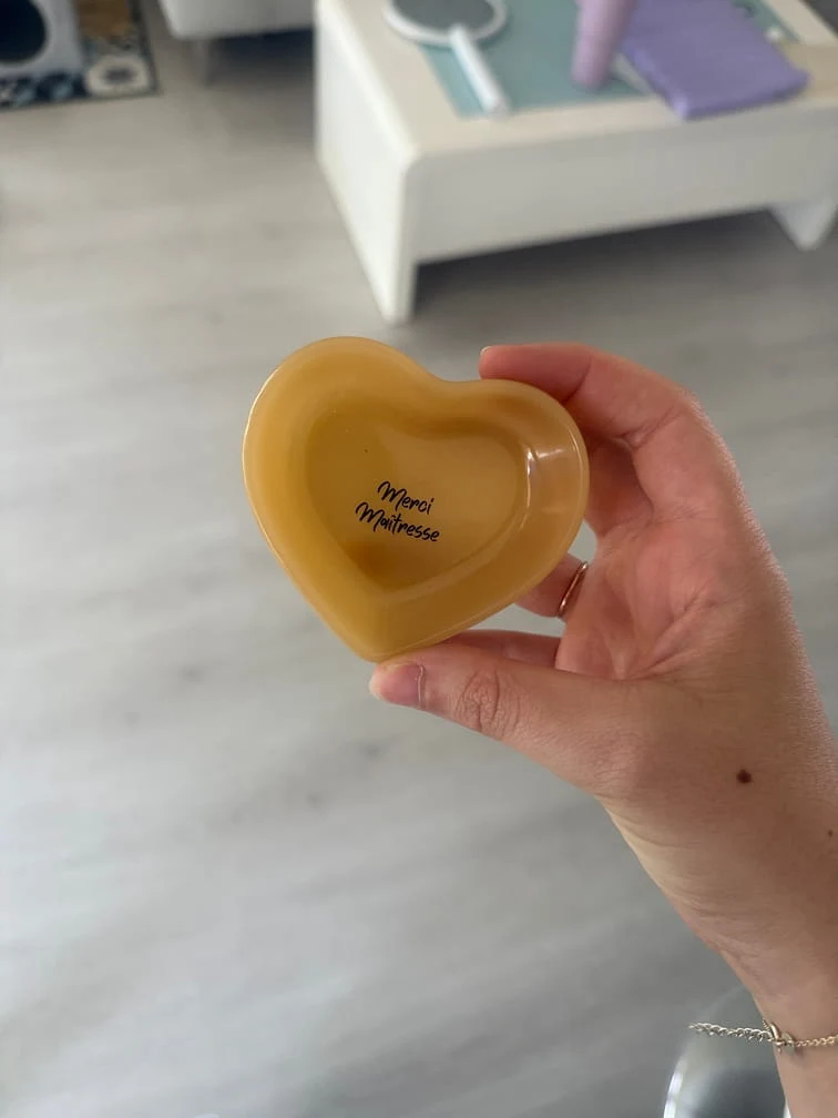 cadeaux maîtresse vide poche à message