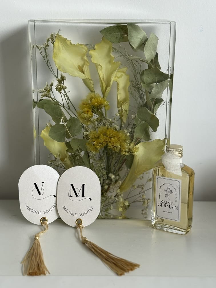 Immortalise ton bouquet de fleurs de mariée - pièces d'exceptions – Image 9