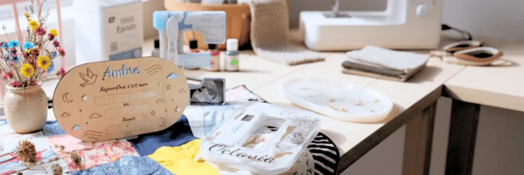 Cadeaux personnalisés, naissance, famille, mariage, allaitement.