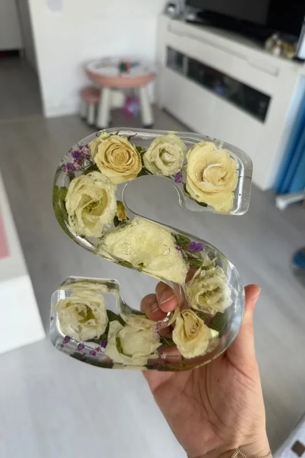 Immortalise ton bouquet de mariée / fleurs en résine éternelle