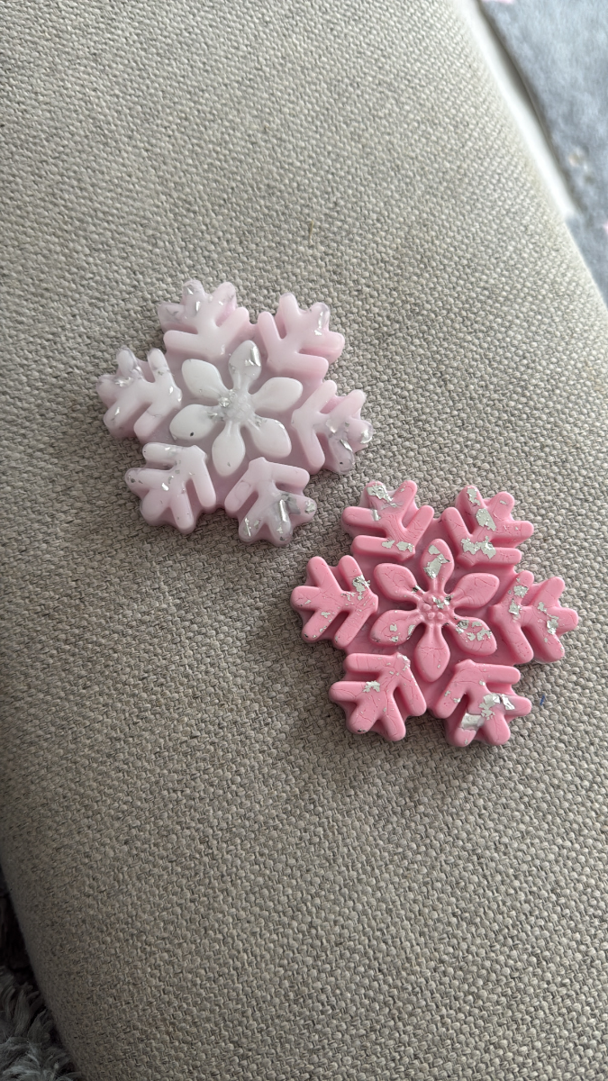 Joli flocon de neige a mettre dans le sapin ou sur un vitre