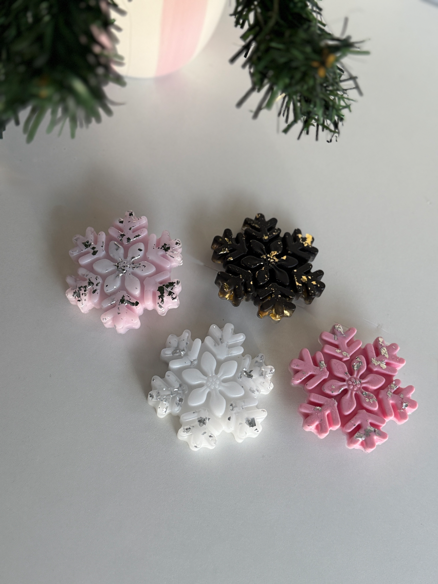 Joli flocon de neige a mettre dans le sapin ou sur un vitre