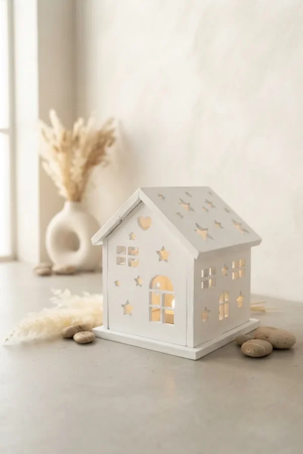 Bougeoir Maison de Noël : Crée la Magie